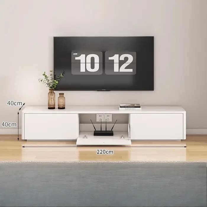 Meubles de télévision de divertissement rétro