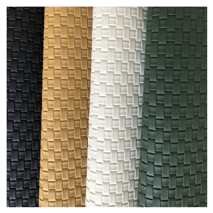 Tissu en cuir Élpour décoration de siège de canapé bricolage
