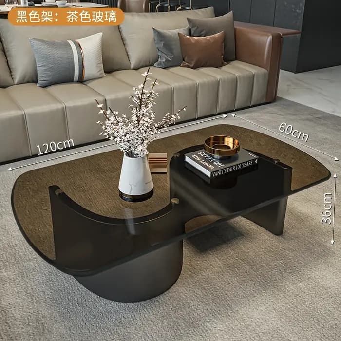 Table Basse minimaliste moderne, organisateur de luxe haut de gamme, Table Basse tendance pour Salon