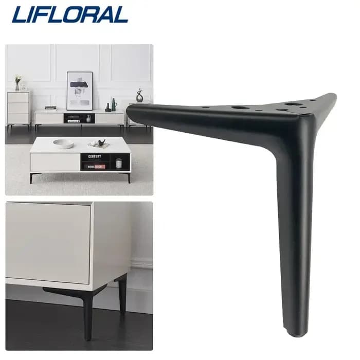 4 pièces/ensemble pieds de meubles pour meuble TV canapé Table basse armoire de salle de bain tiroir