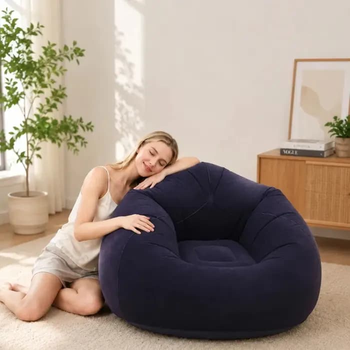 Canapé gonflable individuel confortable