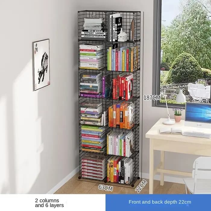 Bibliothèque flottante pour le nettoyage de la maison