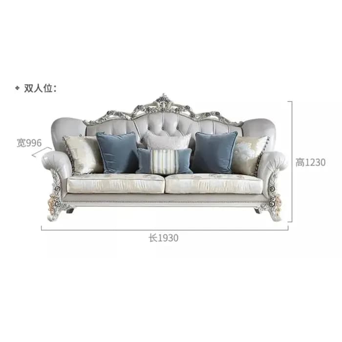 Canapé d'angle design avec accoudoirs pour appartement