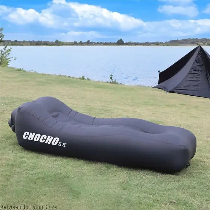 Canapé-lit gonflable de luxe – Conception extra large sans rouleau pour la plage
