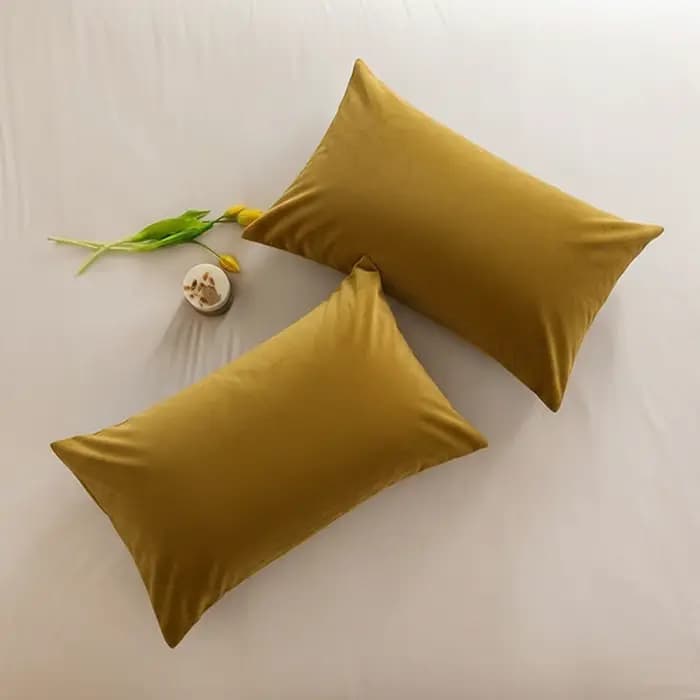 Housses de coussin en velours doux