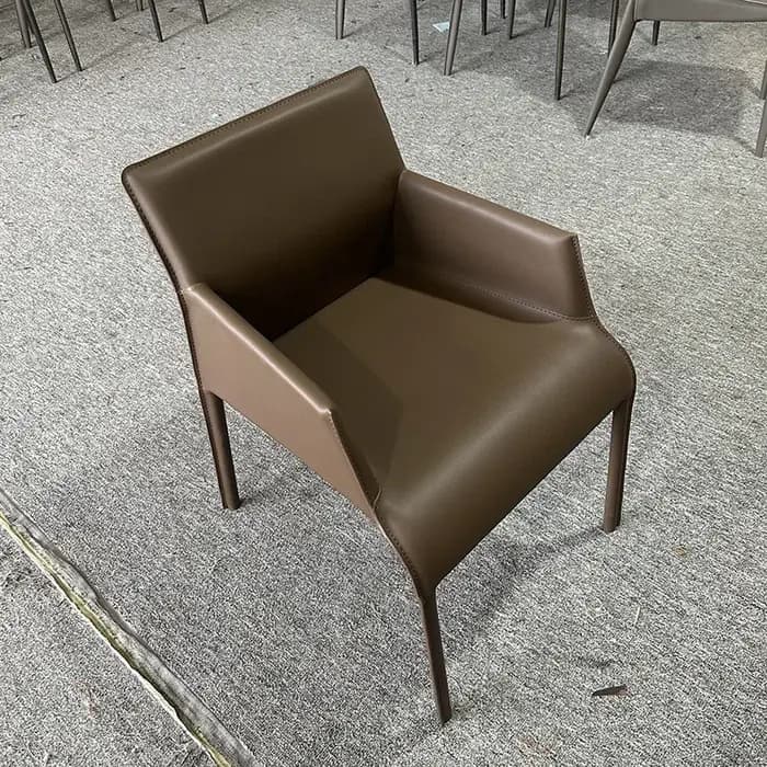 Design Simple chaises minimaliste Unique esthétique chaise de salle à manger créative