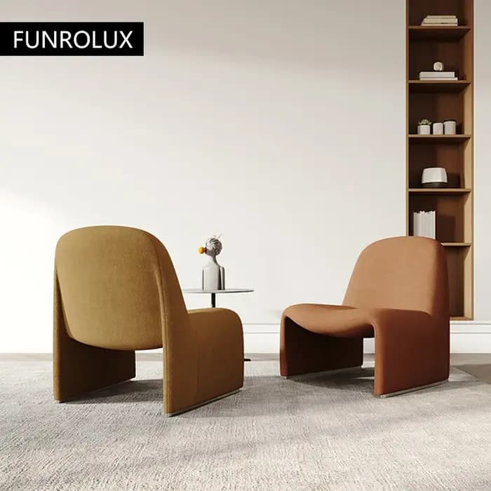 Chaise de loisirs simple pour salon, petit canapé, hôtel, club, chaise d'étude