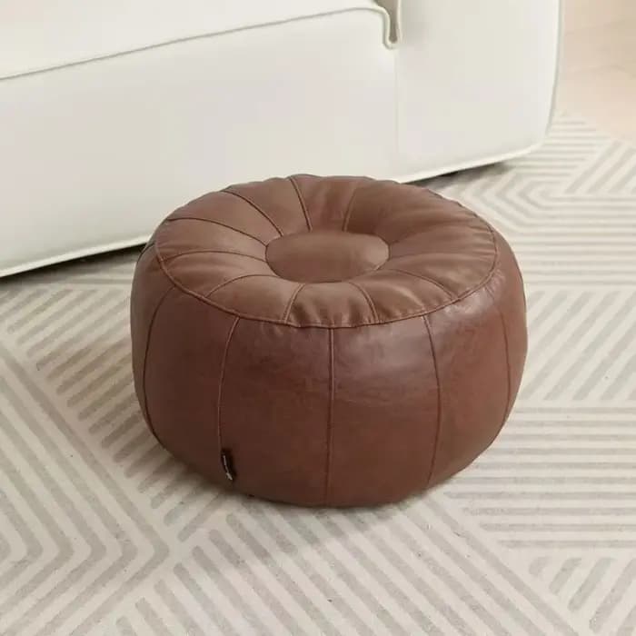 Banc de rangement en cuir PU non rembourré, besoin de remplir des vêtements, chaise de rangement de