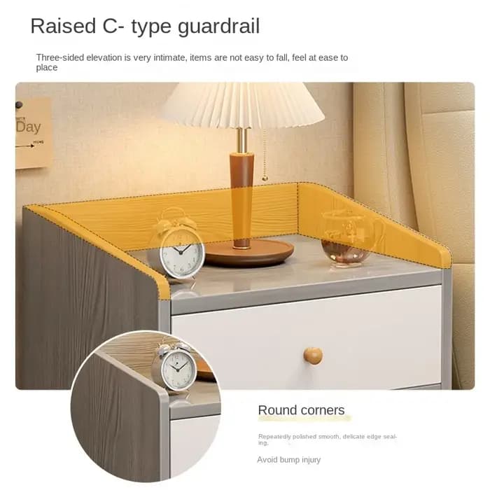 Wuli House – armoire de chevet pour chambre à coucher, armoire de rangement moderne Simple et multif