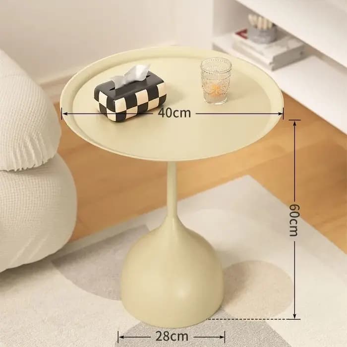 K-star-Table d'Appoint de Canapé Minimaliste, Petite Table Basse de Luxe Légère, Mini Table d'Angle