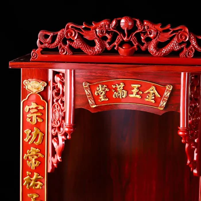 Table de sanctuaire bouddhiste, armoire de statue domestique