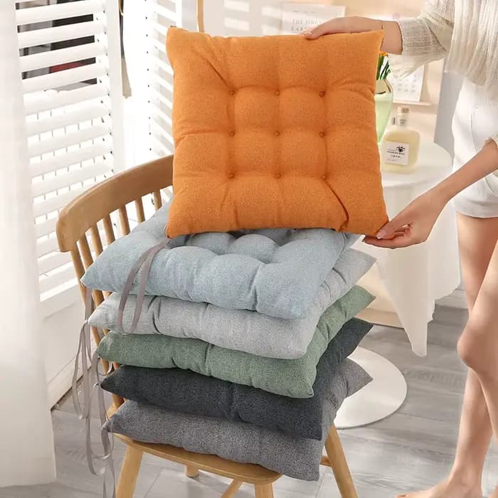Coussin de siège de canapé de chaise souple quatre saisons, coussin de siège carré