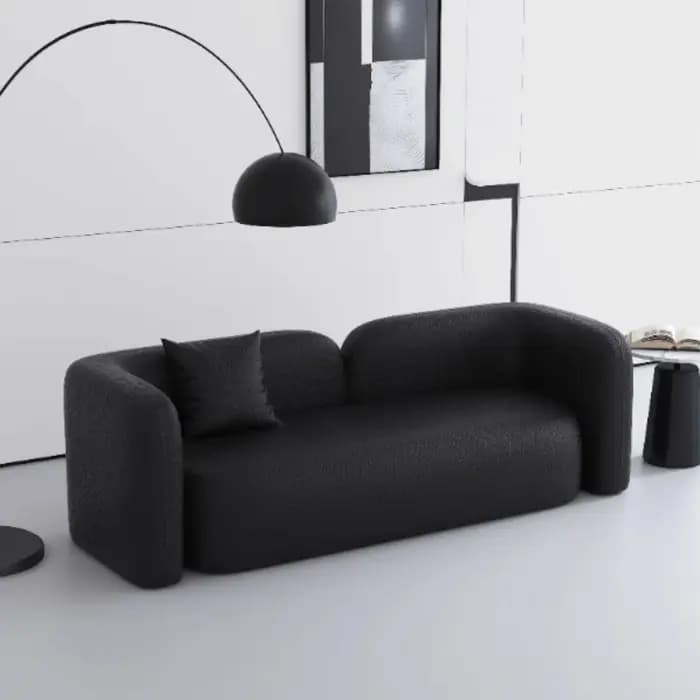 Canapé de salon de luxe nordique minimaliste Double