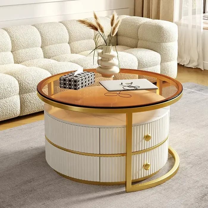 Table basse de luxe, table de salle à manger