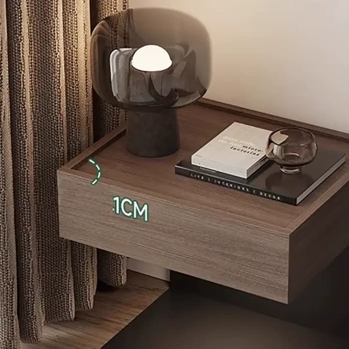 Tables de chevet esthétiques italiennes avec tiroirs