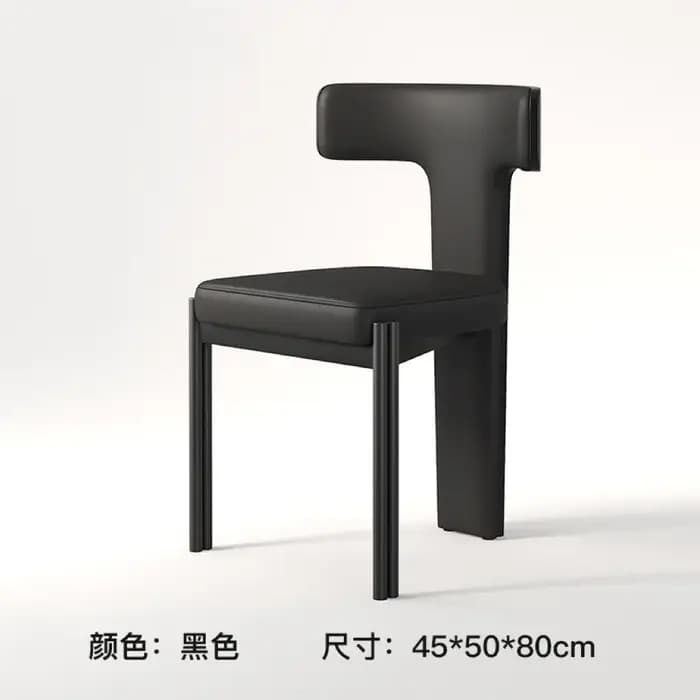 Chaise de salle à manger de style italien et nordique, pour la maison, le restaurant, l'hôtel, le sa