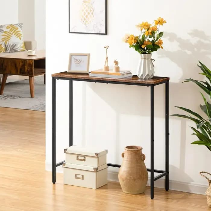 Table console - Table d'entrée moderne industrielle