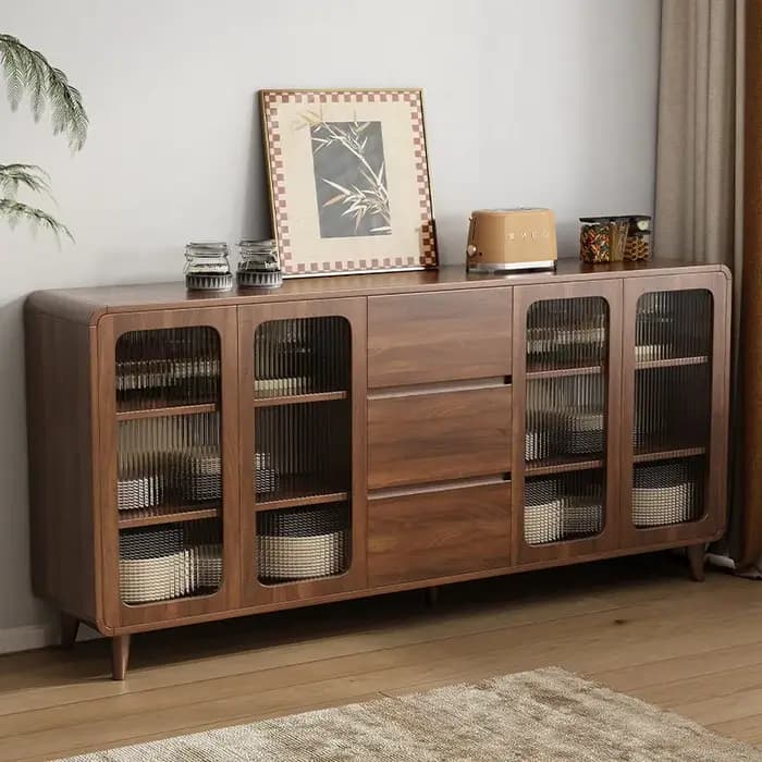Meuble de présentation de luxe pour salon