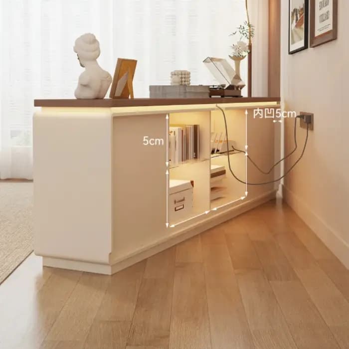 Meuble TV en Bois Massif