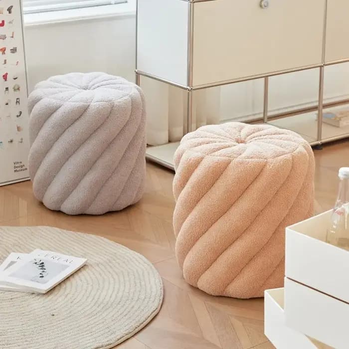 Tabouret Minimaliste de Luxe Français pour Entrée