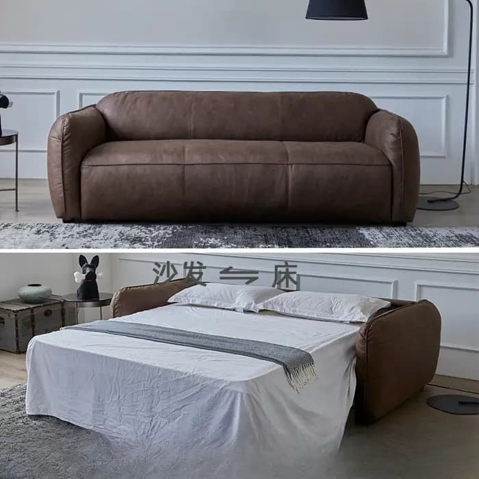 Canapé-lit pliant à double usage pour petit appartement