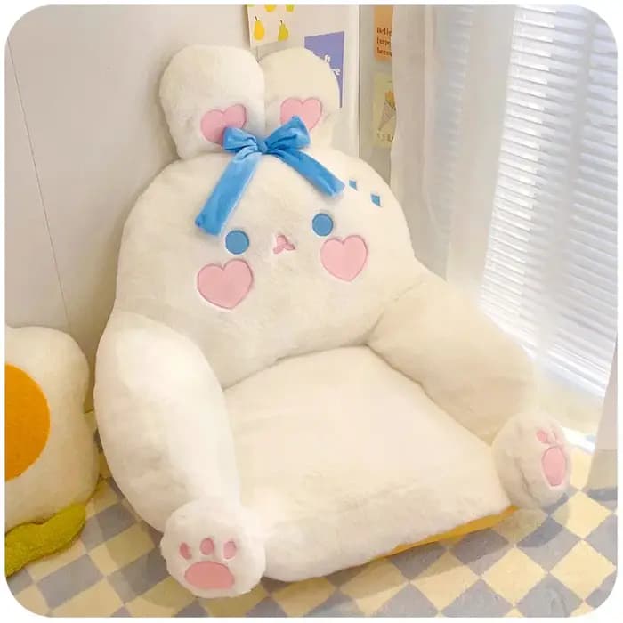 Mini coussin de canapé de dessin animé de lapin mignon