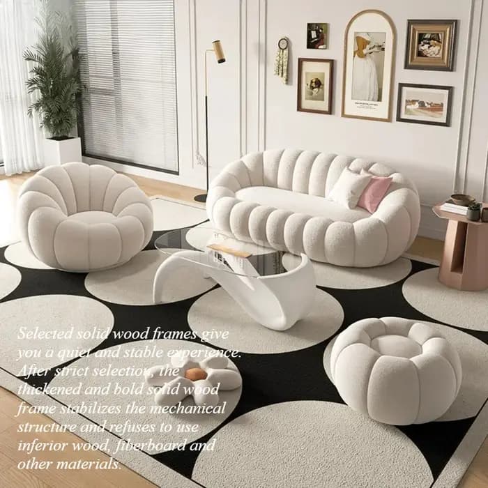 Canapé Nuage en Peluche