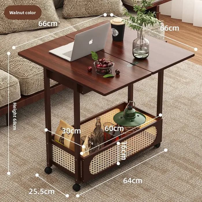 Table basse en bois de style antique