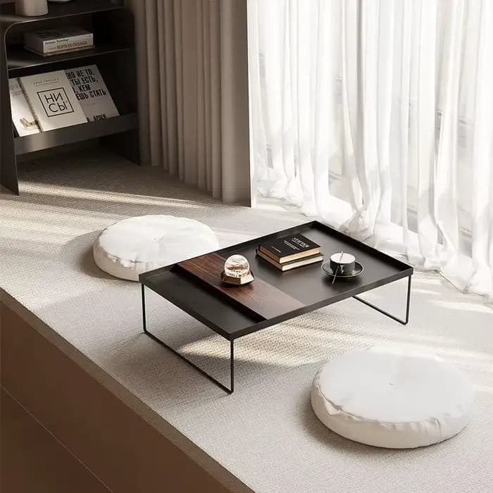Table de baie vitrée tendance