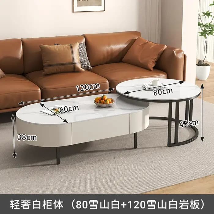 Style Table basse design moderne luxe rangement