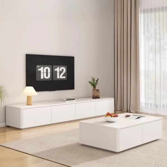 Meubles de télévision de divertissement rétro