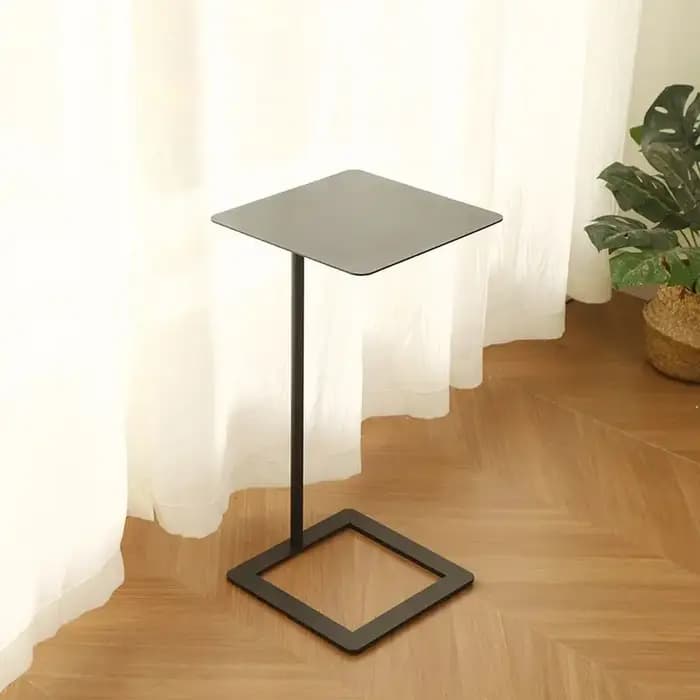 Table d'appoint minimaliste pour salon, petit canapé, chevet Portable, compacte, pour chambre à couc