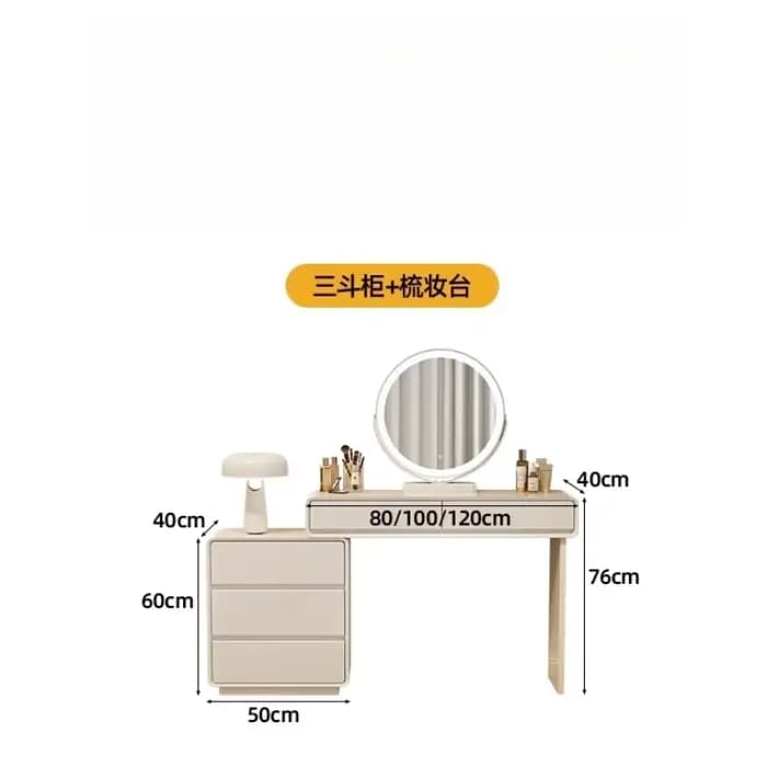 Filles Design coiffeuse conteneurs tiroirs maquillage Simple bureau