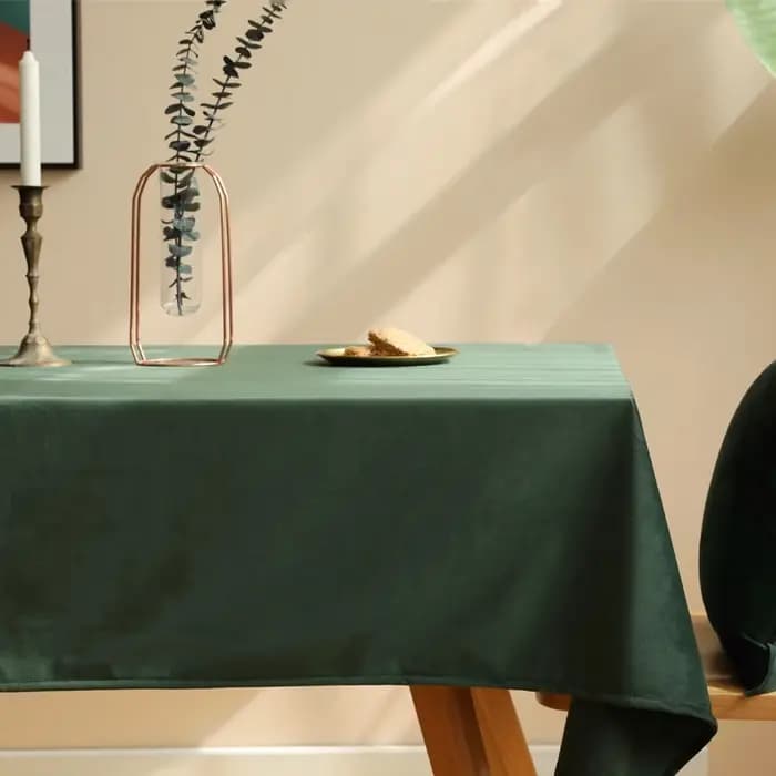 Nappe de Table en velours moderne