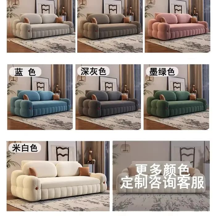 Nordique salon salon canapés Double coussin design adultes canapé confortable élégant Muebles Para El Hogar meubles de maison