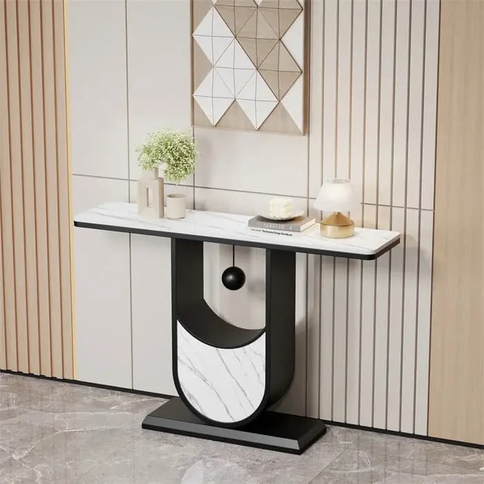 Table de Console moderne italienne Premium beauté mignon Glam