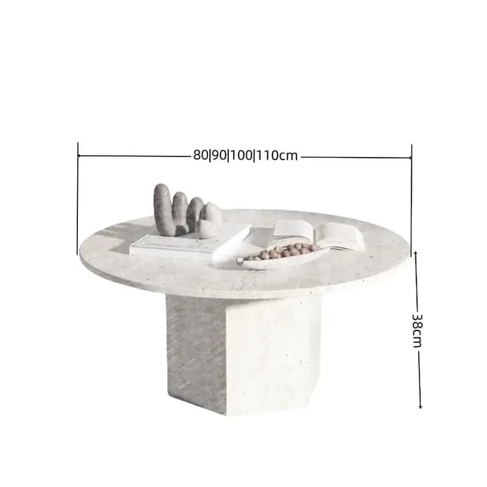 Table basse esthétique de luxe