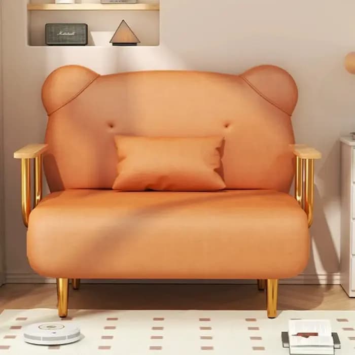 Canapé d'angle compact vintage pas cher pour salon - Meubles de maison en liquidation