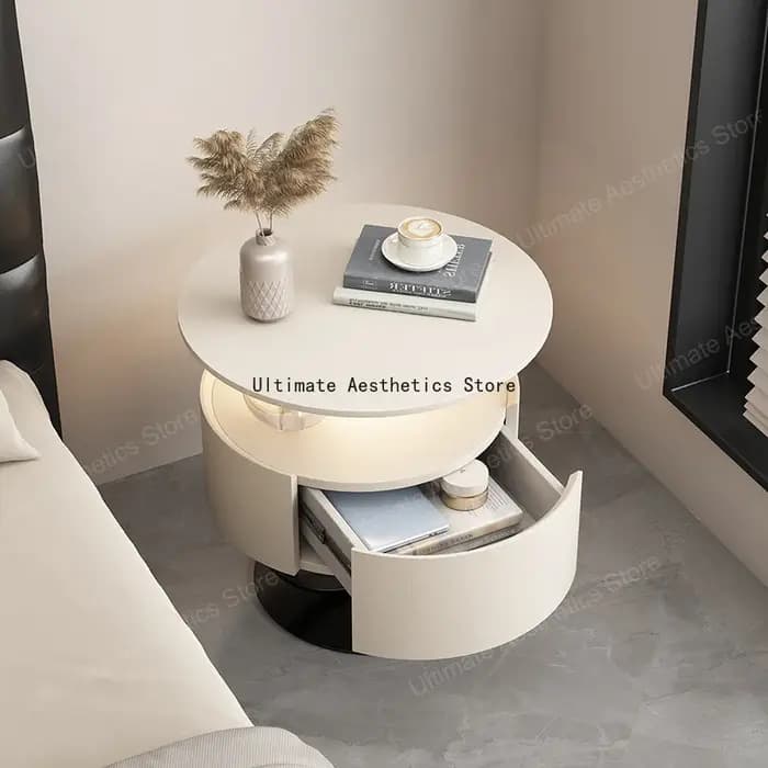 Table de Chevet Moderne au Design Unique et Raffiné