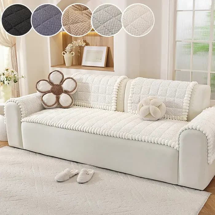 1 PC-nouveau coussin de canapé diagonale pour toutes les saisons, coussin de canapé antidérapant fix