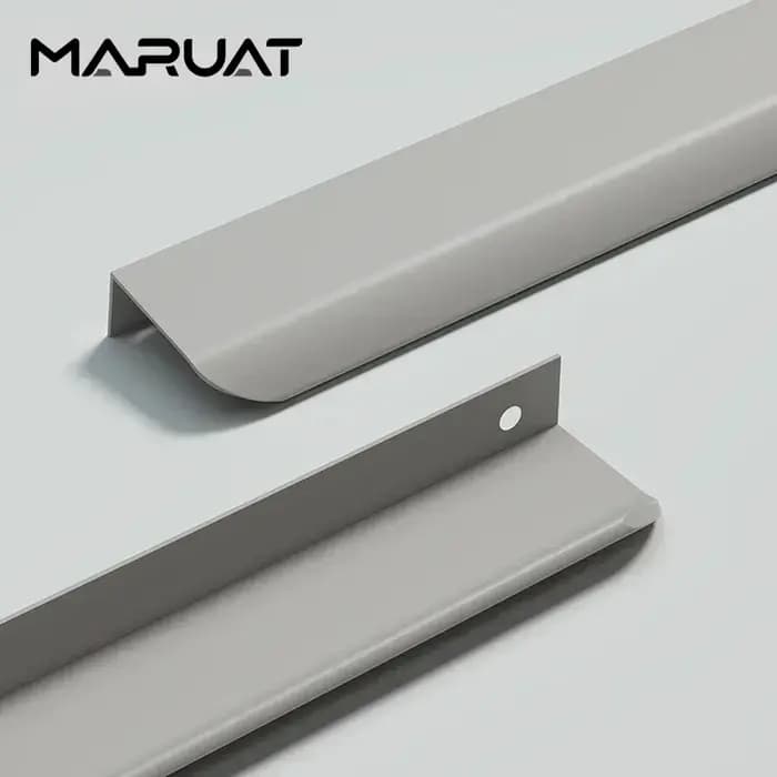 Poignée de meuble tiroir Invisible intégré cuisine salle de rangement armoire coiffeuse en alliage d'aluminium poignée de porte intérieure