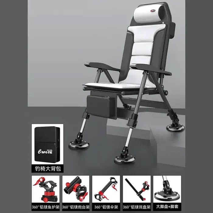 Chaise longue pliante multifonctionnelle de style européen