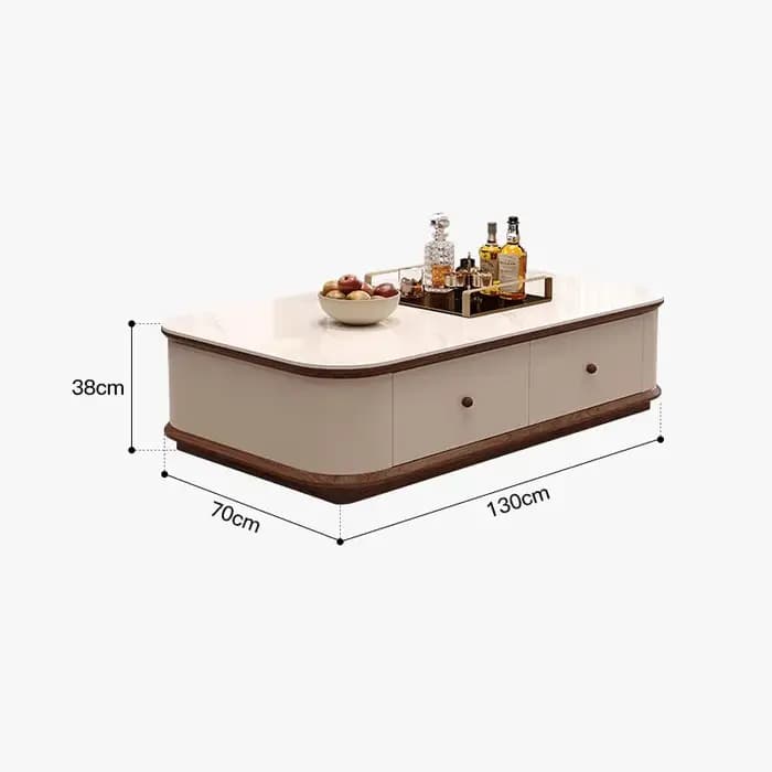 Table basse de luxe minimaliste