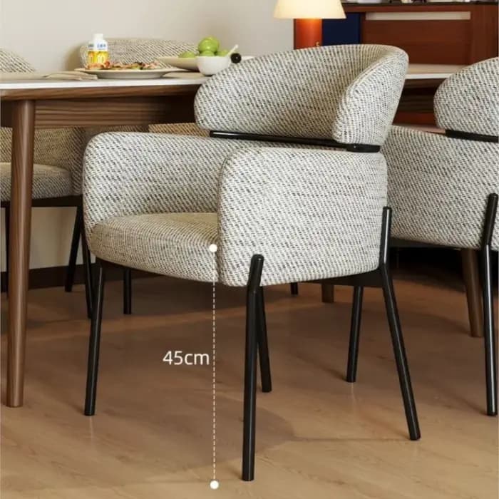 Chaise de salle à manger minimaliste italienne