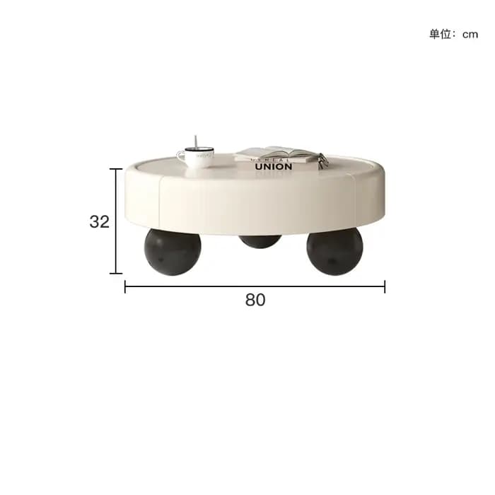 Table basse De Style crème