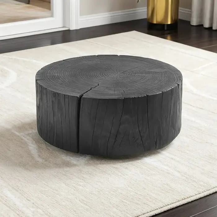 Table basse moderne en bois, style nordique minimaliste de luxe, pour salon, table d'appoint, mobili