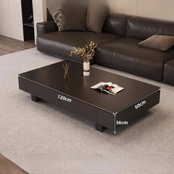 Table basse moderne japonaise de luxe esthétique mobile