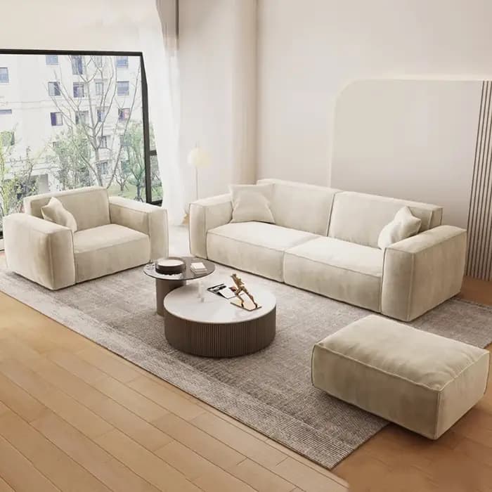 Relax famille salon canapé luxe sectionnel classique fond