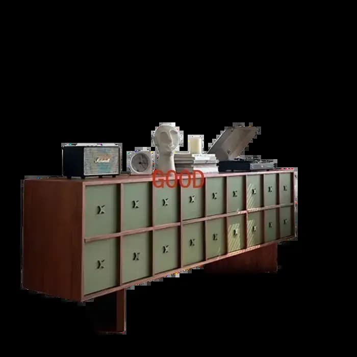 Meuble TV Moderne de Luxe, Unité de Rangement Design pour Salon, Console Esthétique pour Table à Man