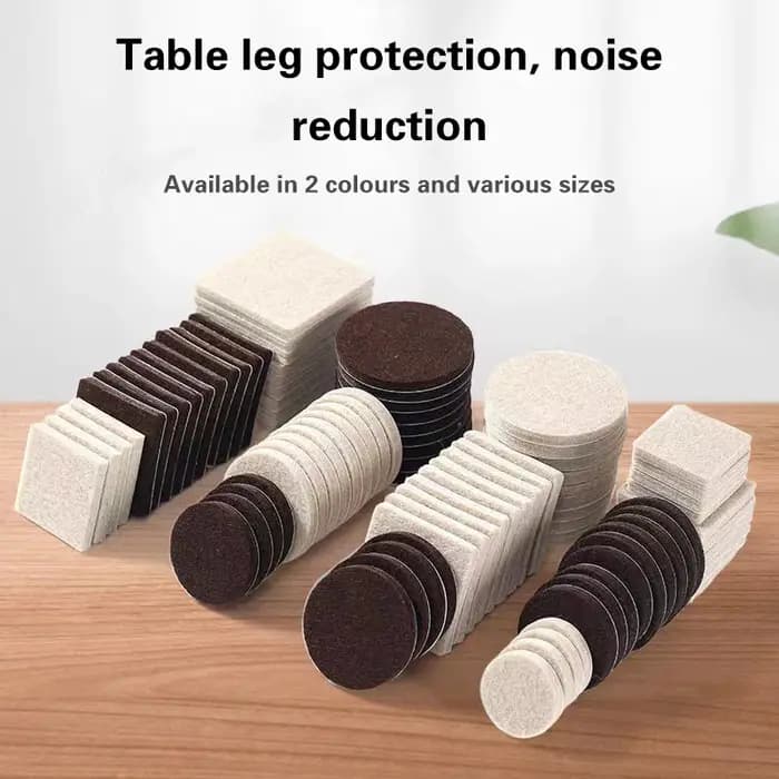 1 ensemble de coussinets de pieds silencieux pour meubles, auto-adhésifs, pour pieds de Table et de
